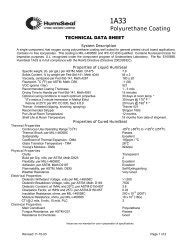 huntsman arathane 5750 datasheet.